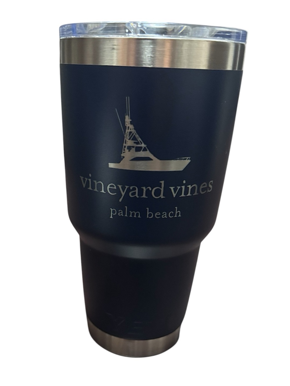 Yeti 30 OZ TUMBLER WITH MAGSLIDER LID NAVY Blue Vineyard vines Palm beach